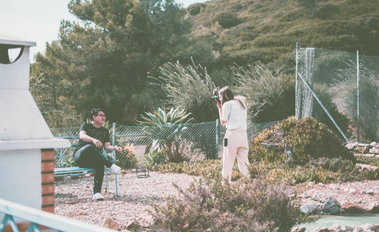 Esempio di fotografia notturna realizzata durante i corsi xenolivara, paesaggio stellato con tecnica di lunga esposizione